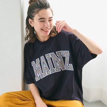 コカ coca スウェットライク半袖Tシャツ （Navy）のサムネイル