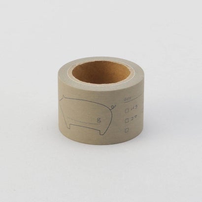 トゥーワントゥーキッチン ストア 212 KITCHEN STORE 冷凍保存のマスキングテープ 豚肉 （ベージュ）