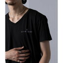 ライオンハート LION HEART 別注 ワンポイント刺繍 Vネック 半袖 Tシャツ (ブラック)(4)