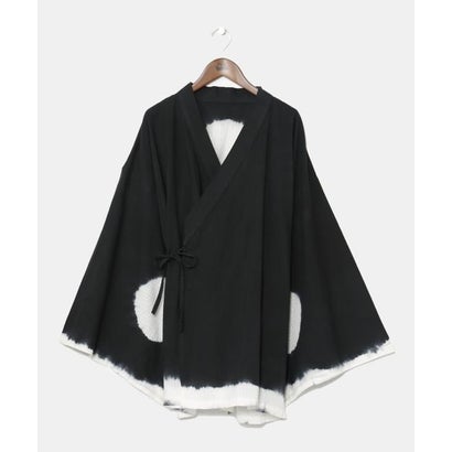 カヤ カヤ 【UVカット加工】爽涼メンズ羽織 (ダークグレー)