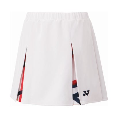 ヨネックス YONEX ヨネックス YONEX テニス ウィメンズスカート インナースパッツ付 26172 （011 ホワ..