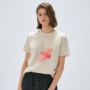 クロエンス cloenc ロゴプリントTシャツ (ライトベージュ(551))