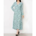 ウィッスルズ WHISTLES Inez Abstract Tiger Midi Dress (Multi)