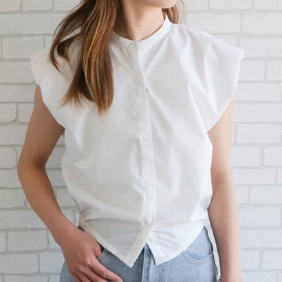 アクアガレージ aquagarage 袖バルーンブラウス 春 夏 秋 （オフホワイト）のサムネイル