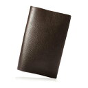 ブルーシンシア BLUE SINCERE 本革 ブックカバー 新書サイズ しおり付き / Paperback2 -ペーパーバック2- (ダークブラウン)