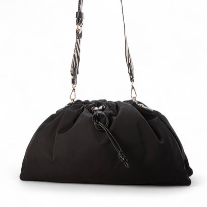 カカトゥ kakatoo ドロストショルダーバッグ （BK）