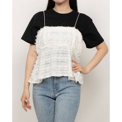 セポ Cepo フリンジJQキャミBL （オフ）