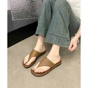 アイモハ aimoha 【shoes 365】カジュアルトングサンダル (ブラウン)