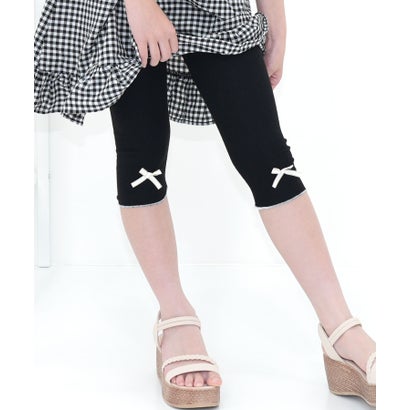 コドモフク ビー 子供服Bee 7分丈リボンメロウレギンス