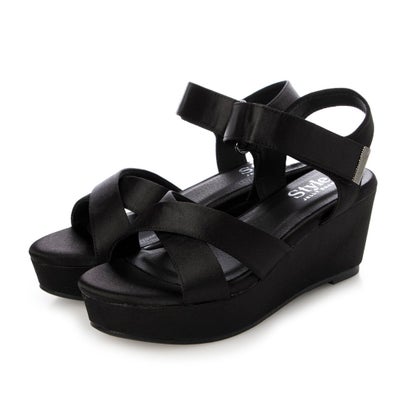 ジェリービーンズ スタイルジェリービーンズ Style JELLY BEANS レディースアツゾコクロスサンダル （BLK/ST）