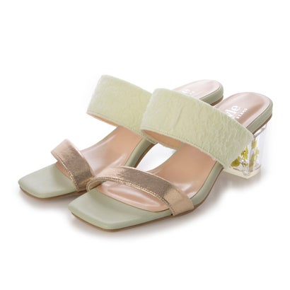 ジェリービーンズ スタイルジェリービーンズ Style JELLY BEANS レディースフラワーヒールサンダル （LGN）