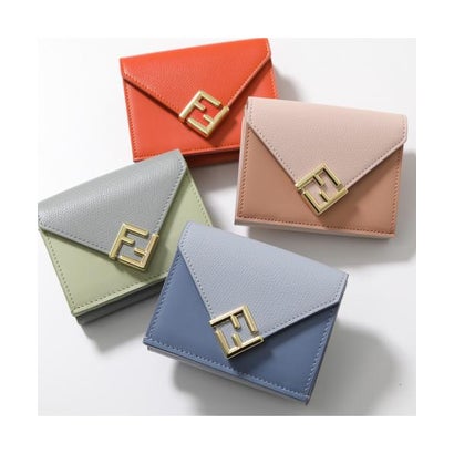 フェンディ FENDI FENDI 三つ折り財布 8M0480 ALV4 FFダイヤモンド （F1SO1/ピンク×ピンク）