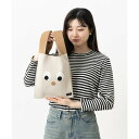ジュビリー Jubilee ニットトートバッグ 大きめマルシェサイズ 猫や犬デザイン (その他34)(4)