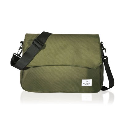 ブルーシンシア BLUE SINCERE 軽量撥水 ショルダーバッグ 大容量 A4対応 / Smart-big - スマートビッグ - （グリーン）