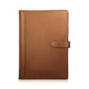 ブルーシンシア BLUE SINCERE 本革 A4 ノートカバー スリム 2冊収納 手帳 ほぼ日手帳 大学ノート メモ帳 (レトロキャメル)