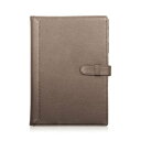 ブルーシンシア BLUE SINCERE 本革 A4 ノートカバー スリム 2冊収納 手帳 ほぼ日手帳 大学ノート メモ帳 (エトープ)