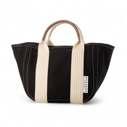 メゾンキャンバス MAISON CANVVAS M1008 MAISON CANVVAS TOTE SS （ブラック）