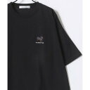 ラザル Lazar アニマル柄 犬 猫 ロゴ 半袖 Tシャツ レディース メンズ (ブラック系その他)