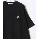 ラザル Lazar アニマル柄 犬 猫 ロゴ 半袖 Tシャツ レディース メンズ (ブラック系その他3)