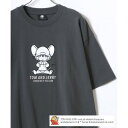 マルカワ MARUKAWA Tom&Jerry/トムとジェリー キャラクター フロント バックサガラ刺繍 オーバーサイズ半袖Tシャツ レディース メンズ (ブラック系その他6)