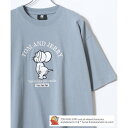 マルカワ MARUKAWA Tom&Jerry/トムとジェリー キャラクター フロント バックサガラ刺繍 オーバーサイズ半袖Tシャツ レディース メンズ (ブルー系その他3)