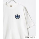 ディズニー Disney ミッキー ズートピア ベイマックス リロ&スティッチ ルシファー キャラクター 半袖 Tシャツ (ホワイト系その他)