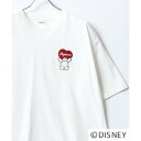 ディズニー Disney ミッキー ズートピア ベイマックス リロ&スティッチ ルシファー キャラクター 半袖 Tシャツ (ホワイト)