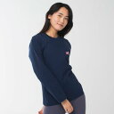 ロングライフアンドハピネス Longlife & Happiness Small Muscle London コットン ロングスリーブティー (NAVY)