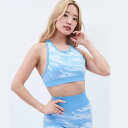 フォクシー FOXXIE カモ メッシュ レーサーバック ブラ (BLUE)
