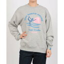 ロングライフアンドハピネス Longlife & Happiness North Shore Yoga クルースウェットシャツ 裏起毛 (GREY MARL)