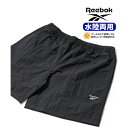 リーボック Reebok 水陸両用 軽量 ナイロン ショートパンツ UVカット水着【返品不可商品】