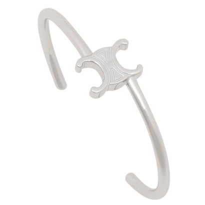 CELINE パイソン バングル ブレスレット シルバー CELINE パイソン バングル シルバー