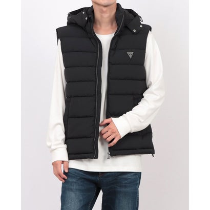 ゲス GUESS LIGHT Puffa Vest （JBLK）