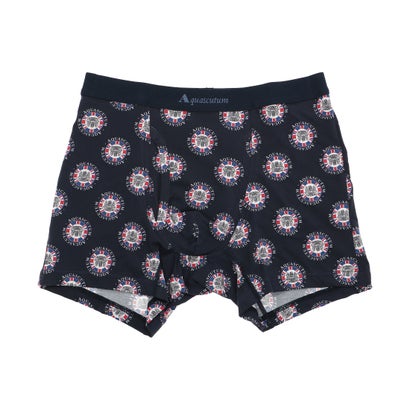 アクアスキュータム Aquascutum NEWAQボクサー/25S/サークルフラッグ 【返品不可商品】 （ネイビー）