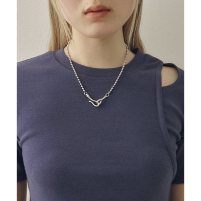 ゴールディ GOLDY ステンレスボールチェーンネックレス 3250251 （シルバー）