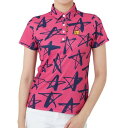 ラウドマウス LOUDMOUTH スター柄半袖シャツ (PK)