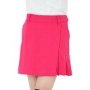 ラウドマウス LOUDMOUTH 部分プリーツキュロットスカート (PK)