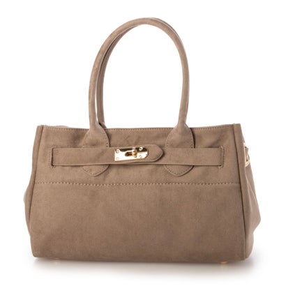 カカトゥ kakatoo スエード調2wayスクエアバッグ （BE）