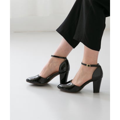 メヌエ Menue アンクルストラップ付 ポインテッドトゥ 7.5cmヒールパンプス （21.0cm）