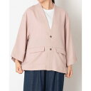 エストゥロワルーズ ESTROISLOSE ウォッシャブルシャツジャケット (PINK)