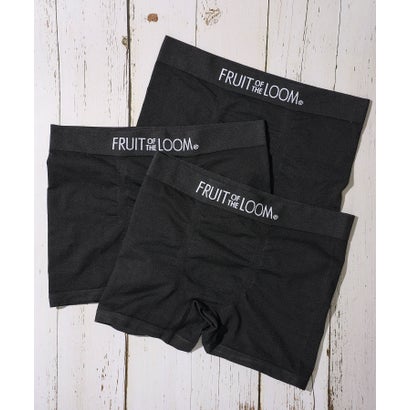 フルーツオブザルーム FRUIT OF THE LOOM 【FRUIT OF THE LOOM/フルーツオブザルーム】成型ボクサーパンツ 3PセットBOX 【返品不可商品】 (ブラック) フルーツオブザルーム FRUIT OF THE LOOM 【FRUIT OF THE LOOM/フルーツオブザルーム】成型ボクサーパンツ 3PセットBOX 【返品不可商品】 (ブラック)