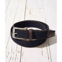 テットオム TETE HOMME 35mmゴムメッシュベルト (ブルー)