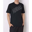 アディダス adidas メンズ 半袖機能Tシャツ M COOL BIG LOGO Tシャツ KK7215 (black)(4)