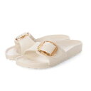 ビルケンシュトック BIRKENSTOCK レディース スポーツサンダル Madrid Big Buckle EVA Eggshell 1029633 (Eggshell)
