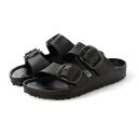 ビルケンシュトック BIRKENSTOCK レディース スポーツサンダル Arizona Big Buckle EVA Black 1029641 (Black)