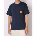 ザ・ノース・フェイス THE NORTH FACE メンズ アウトドア 半袖Tシャツ S/S SquareLogo Pocket Tee_ショートスリーブスクエ...