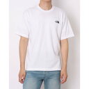 ザ・ノース・フェイス THE NORTH FACE メンズ アウトドア 半袖Tシャツ ショートスリーブエントランスパーミッションティー NT82539 (ホワイ...