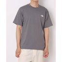 ザ・ノース・フェイス THE NORTH FACE メンズ アウトドア 半袖Tシャツ ショートスリーブエントランスパーミッションティー NT82539 (スモー...
