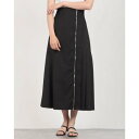 アルシーヴ archives WZIP アシメプリーツマーメイドスカート (BLK)