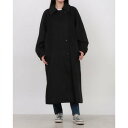 フェピュール feepur シャギー2WAYロングコート (BLK)